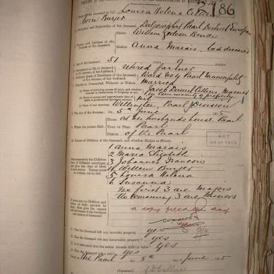 CILLIERS Louisa Helena nee BURGER, 1915, MOOC 6-9-802, 2786