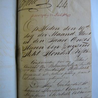 CROESER Gerhardus Johannes &amp; ROTHMAN Elizabeth Catharina - 1815