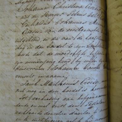 CROESER Gerhardus Johannes &amp; ROTHMAN Elizabeth Catharina - 1815 - Will