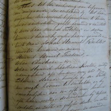 CROESER Gerhardus Johannes &amp; ROTHMAN Elizabeth Catharina - 1815 - Will