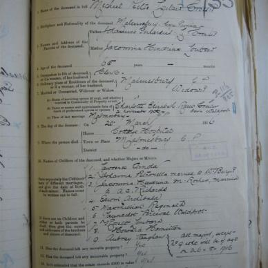 CROESER Michiel Pieter Loubser - Died 20/03/1916 - Age 65
