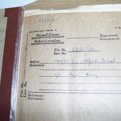 MSCE 2228-1946 HARVEY Alfred Ernest x Kezia born ASTRUP
