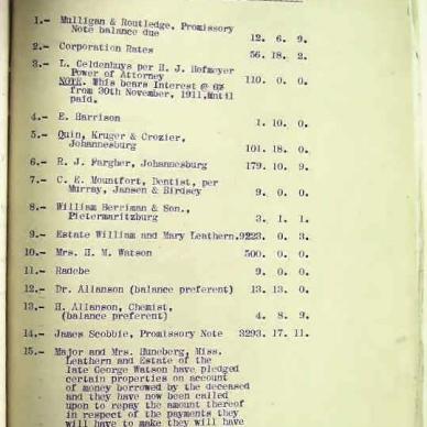 William Leathern NAB MSCE 50-2 died 25 June 1913 Distr 3