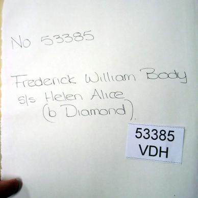 53385 BODY Frederick William c