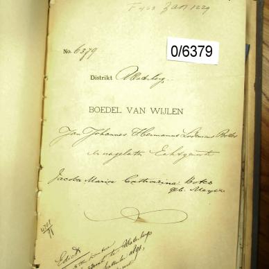 BOTES Jan Johannes hermanus Lodewicus
