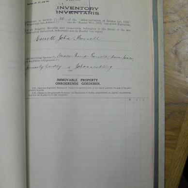 BARRELL Everett John - died 18 Sep 1924