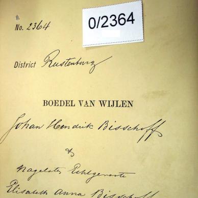 0-2364 BISSCHOFF MALAN ERLANK a
