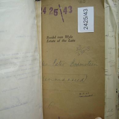 2425-43 BODENSTEIN Charles Pieter a