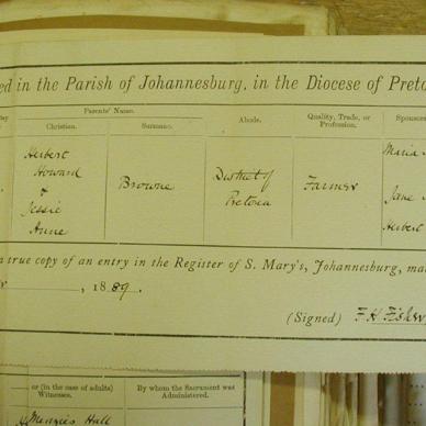 BROWNE Susannah Minnie