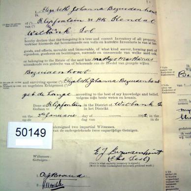 BEZUIDENHOUT Matthys Marthinus