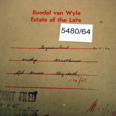 BEZUIDENHOUT Mathys Marthinus