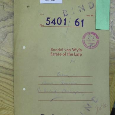 BOTHA Anna Francina nee LAAS - oorlede 15 Mei 1910