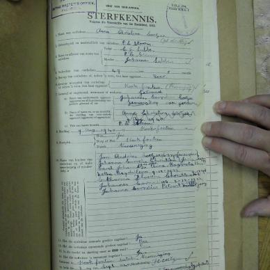COETZEE Anna Christina born LUBBE - died 9 Aug 1940