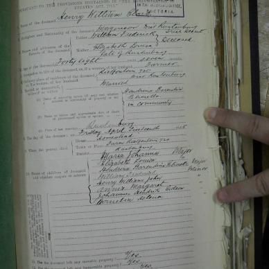 CLARK Henry William - died 16 Apr 1914