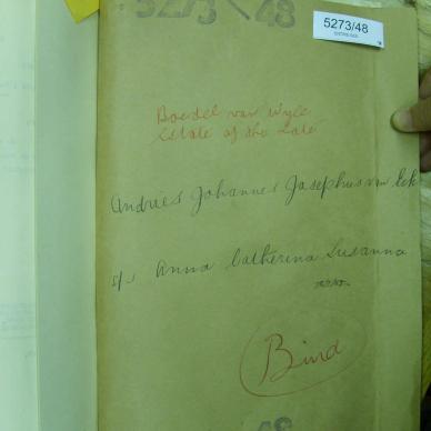 ECK Andries Johannes Josephus VAN - oorlede 30 Sep 1948