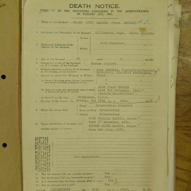 EASTON Ellen Lucy born PETTIT - died 19 Jul 1963