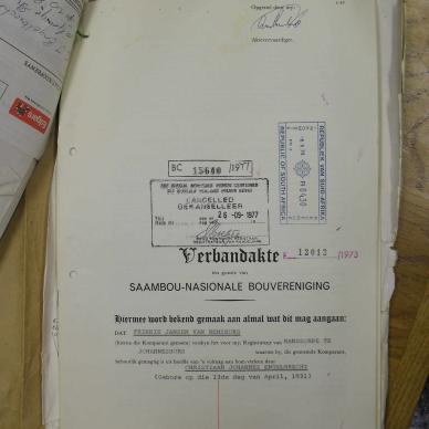 ENGELBRECHT Christian Johannes - died 2 Oct 1975