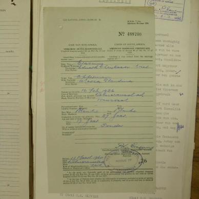 ERASMUS Maria Glaudina nee  OPPERMAN - oorlede 29 Feb 1960