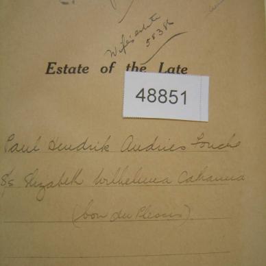 FOUCHE Paul Hendrik Andries