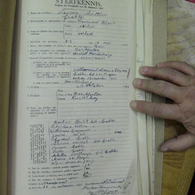 GROBLER Lourens Marthinus - died 13 Oct 1947