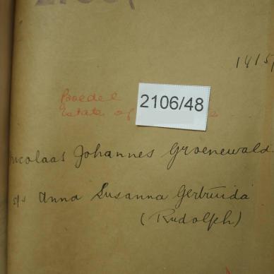 2106-48 GROENEWALD RUDOLPH a