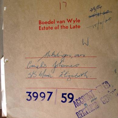 3997-59 VAN HELSDINGEN Cornelis Johannes a