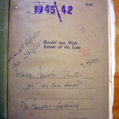 1945-42 VENTER HEEVER a