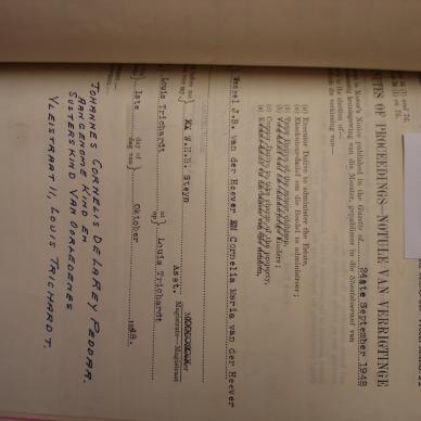 2938-48 VD HEEVER Wessel Johannes Badenhorst a07