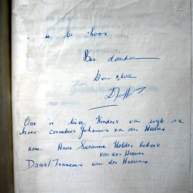 2938-48 VD HEEVER Wessel Johannes Badenhorst a29