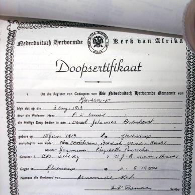 2938-48 VD HEEVER Wessel Johannes Badenhorst a46