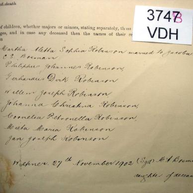 3748 HEEVER VD Johanna Christinac