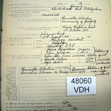 48060 VD HEEVER Petrus Johannes c