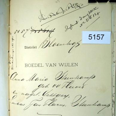 HEEVER Anna Maria, vd 1859-1889