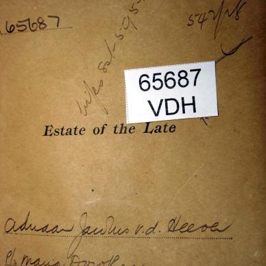 65687 VD HEEVER Adriaan Jacobus a