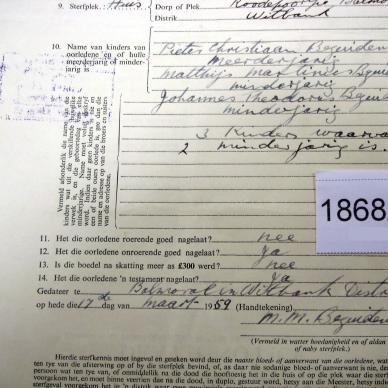 1868-59 BEZUIDENHOUT HENNING c