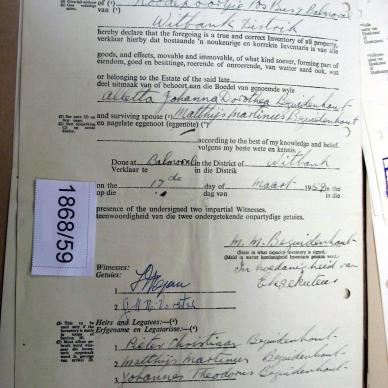 1868-59 BEZUIDENHOUT HENNING g