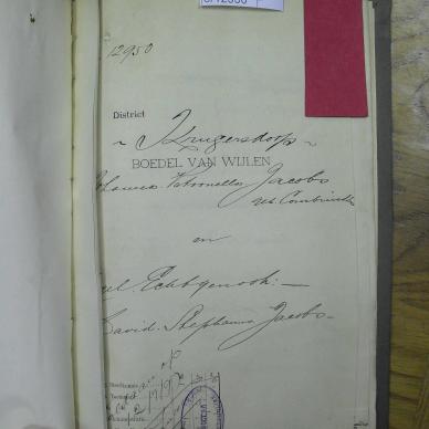JACOBS Johanna Petronella born COMBRINK - died 16 May 1897