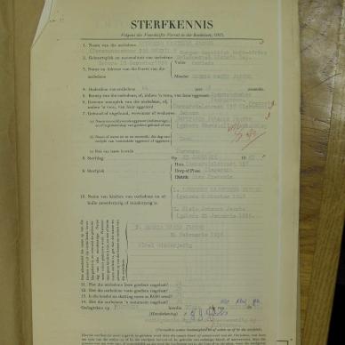 JACOBS Louwrens Marthinus - oorlede 23 Jan 1967