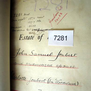 JOUBERT John Samuel