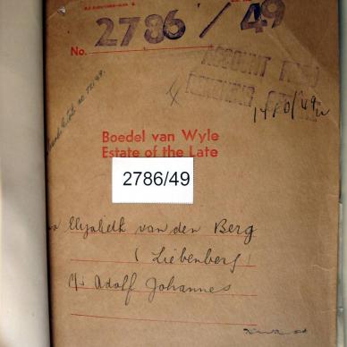2786-49 LIEBENBERG Anna Elizabeth a