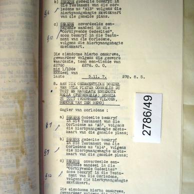 2786-49 LIEBENBERG Anna Elizabeth q
