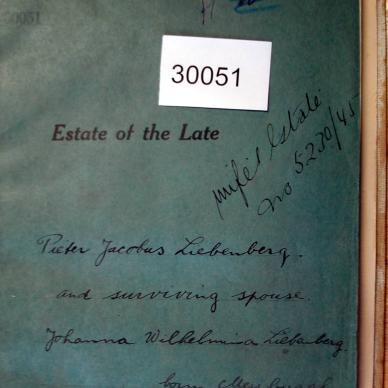 30051 LIEBENBERG Pieter Jacobus a