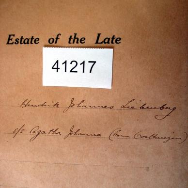 41217 LIEBENBERG Hendrik Johannes a