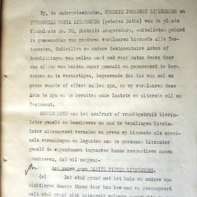 LIEBENBERG Hendrik Johannes