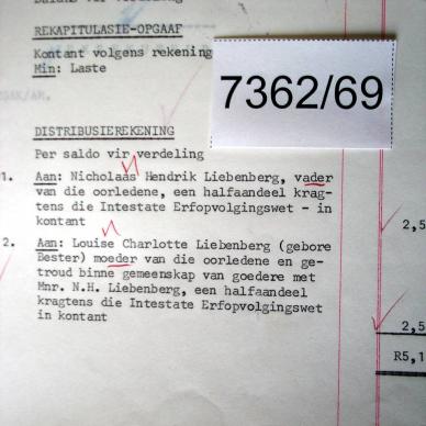 7362-69 LIEBENBERG Hendrik Johannes f