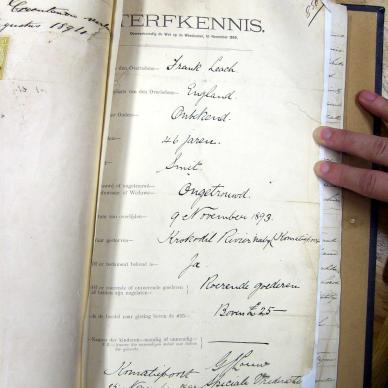 LEACH Frank -died 9 Nov 1893