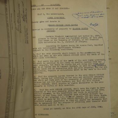 LIGHTBODY Cecilia Maria born LOOTS - died 23 Dec 1942  