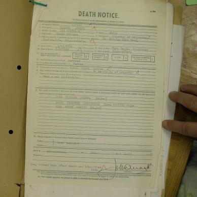 MARTIN Maxime Joseph - died 7 March 1969