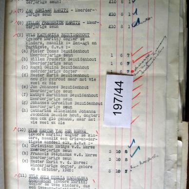 197-44 MARITZ Willem Frederik f