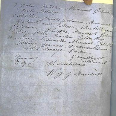 1871 TAB MHG 20543 1871 MARNEWICK JOHAN COENRAAD 03
